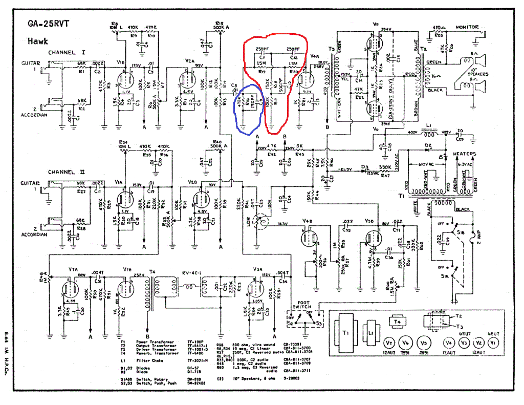 Схема подключения msc ga25vb